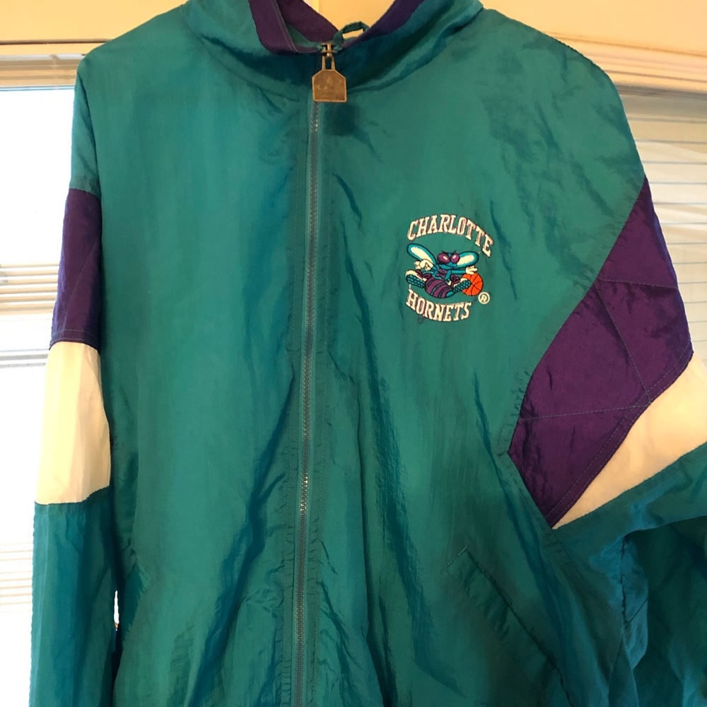 Charlotte Hornets Retro Jacket Size L